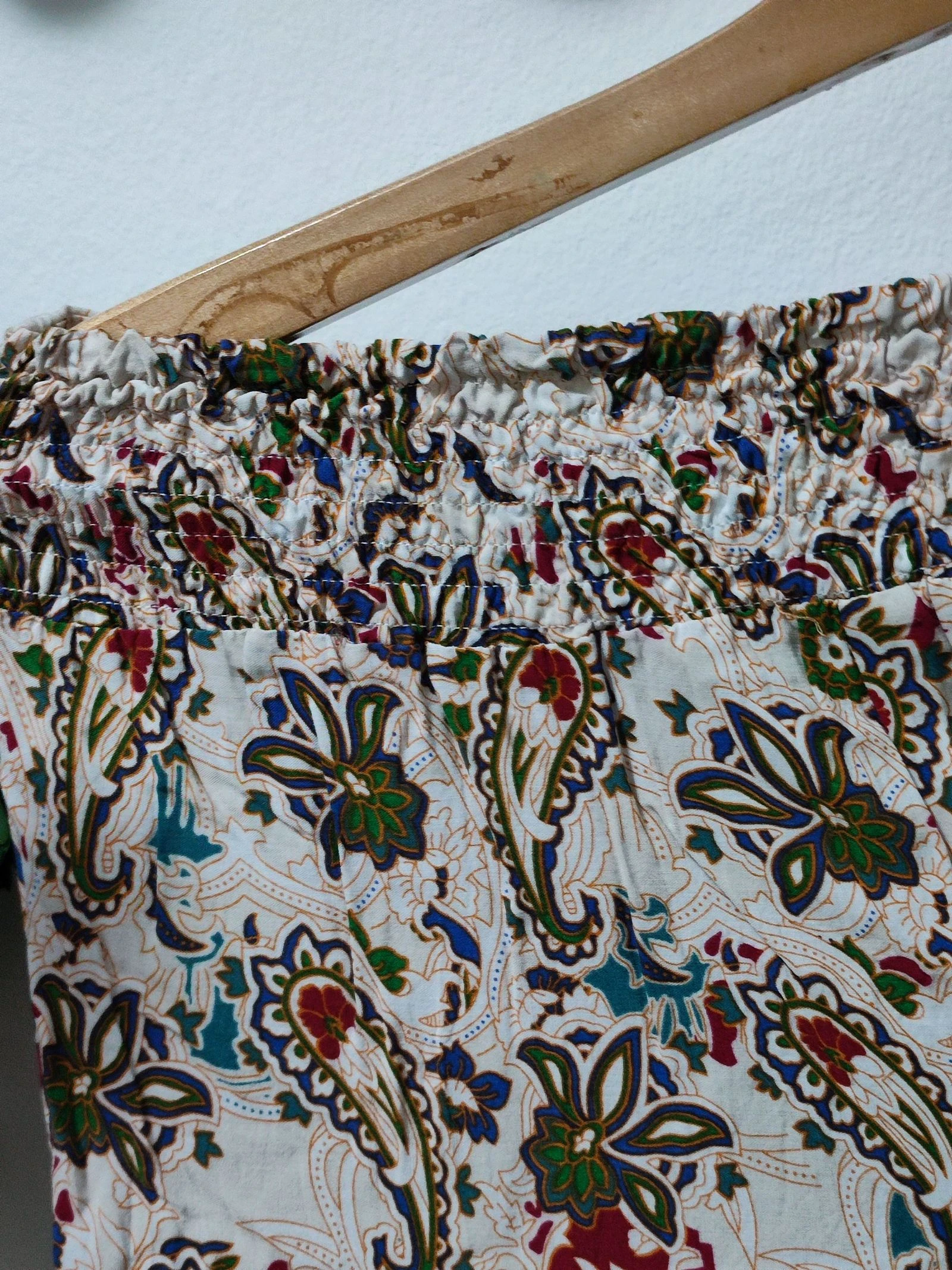 Pantalón ancho estampado paisley M / 40 – photo 5